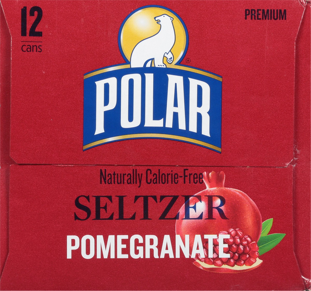 slide 9 of 9, Polar Premium Pomegranate Seltzer - 12 ct, 12 ct