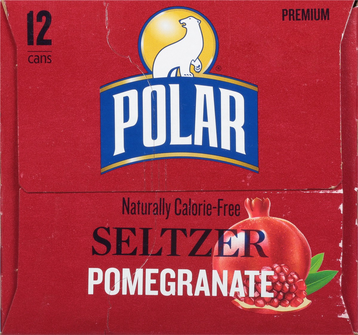 slide 2 of 9, Polar Premium Pomegranate Seltzer - 12 ct, 12 ct