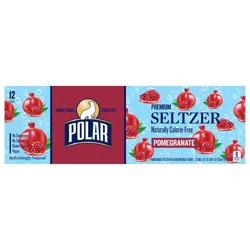 Polar Seltzer - 12pk 12oz - Pomegranate