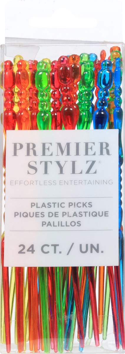 slide 11 of 12, Premier Stylz Plastic Picks 24 ea, 24 ct