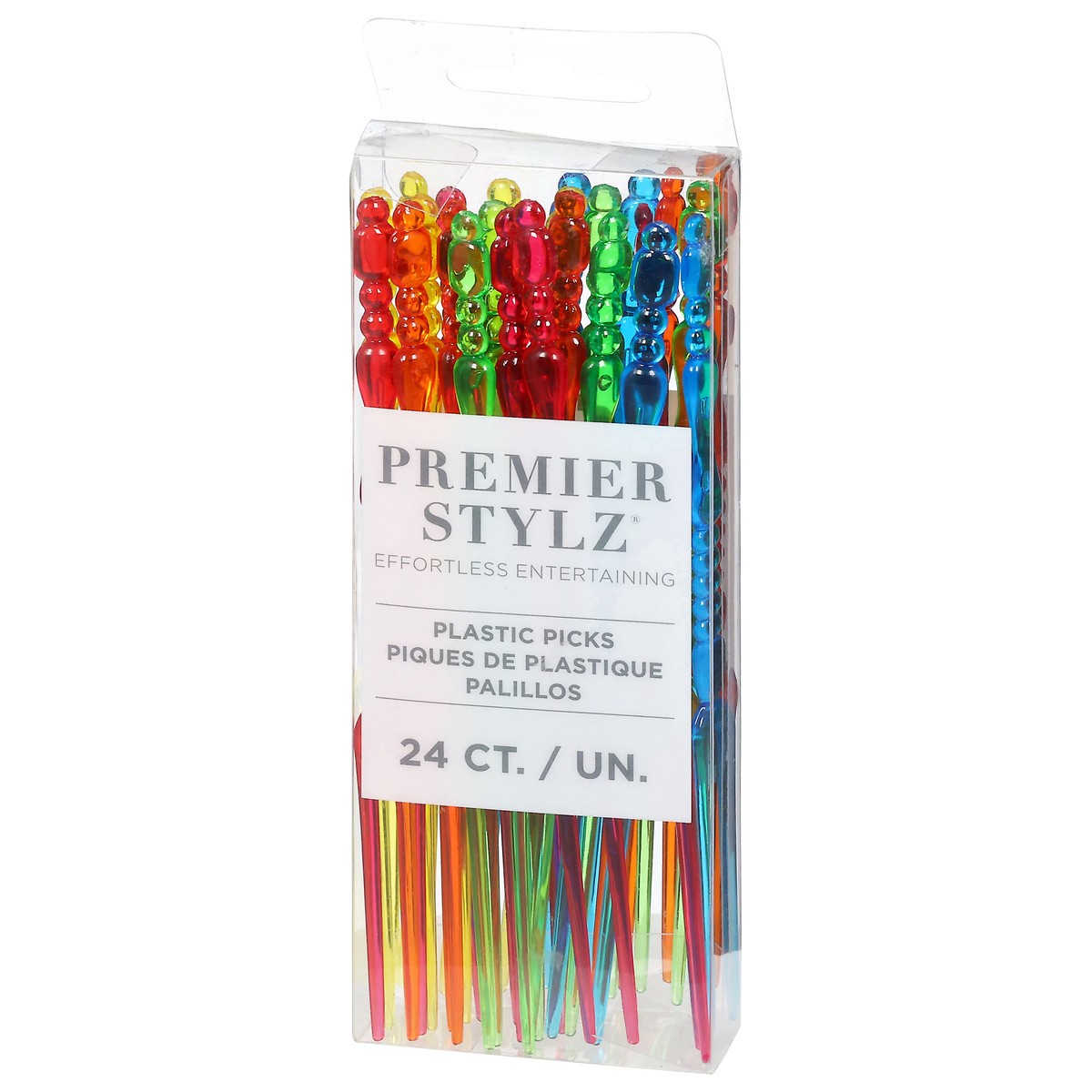 slide 9 of 12, Premier Stylz Plastic Picks 24 ea, 24 ct