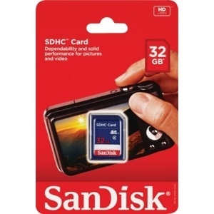 slide 1 of 1, SanDisk SDHC Card - 32GB, 1 ct