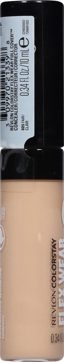 slide 11 of 13, Colorstay Flex Wear Full Cover Fair 005 Concealer 0.34 fl oz, 0.34 fl oz
