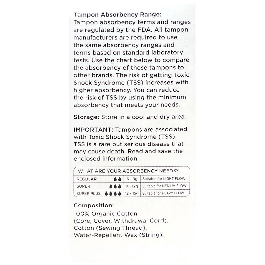 slide 4 of 4, Walgreens Organic Tampon Multipack, 36 ct