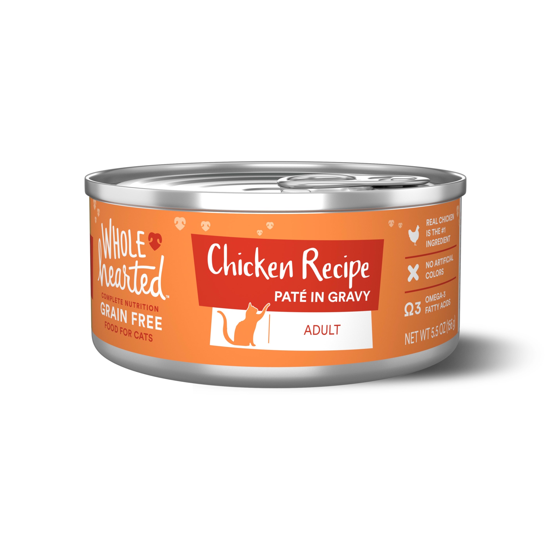 slide 1 of 1, WholeHearted Whd-Cat 5.5z Chicken Pate, 1 ct