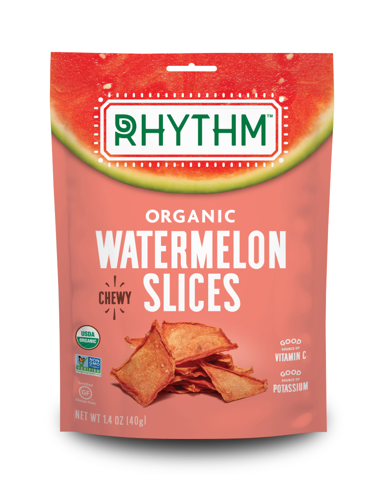 slide 1 of 1, Rhythm Organic Watermelon Slices, 1.4 oz