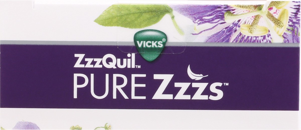 slide 10 of 14, Vicks ZzzQuil Pure Zzzs Restorative Herbal Sleep Tablets 20 ea, 20 ct