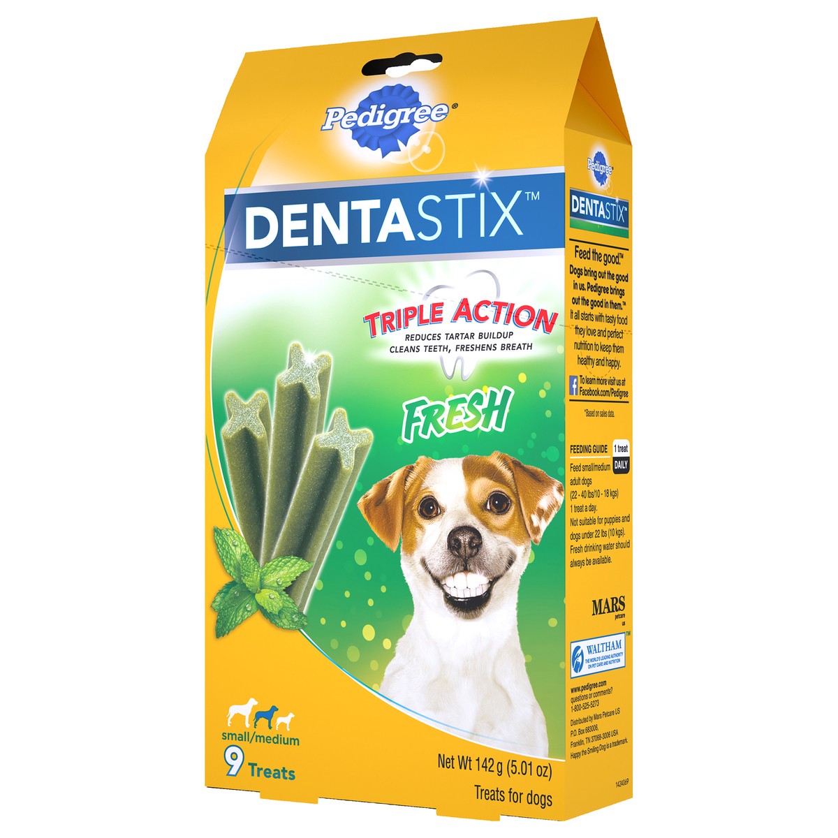 slide 10 of 10, Dentastix Fresh Small/Medium Treats For Dogs, 9 ct; 5 oz