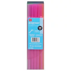 Harris Teeter Flexible Neon Straws