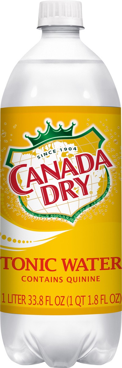 slide 4 of 6, Canada Dry Tonic Water- 33.8 fl oz, 33.8 fl oz