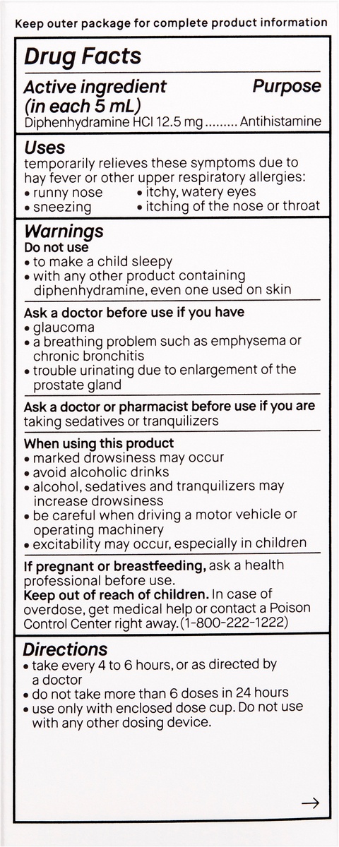 slide 7 of 8, Genexa Kids Allergy Syrup, 4 fl oz