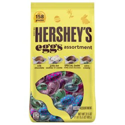 Hershey's Assorted Flavored Eggs, Easter Candy Bag, 31.5 oz (158 Pieces)