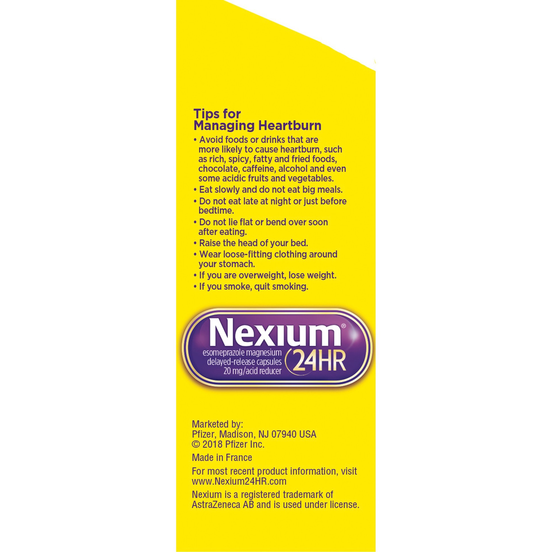 slide 15 of 15, Nexium 24HR ClearMinis Acid Reducer Heartburn Relief Delayed Release Capsules with Esomeprazole Magnesium - 14 Count, 14 ct