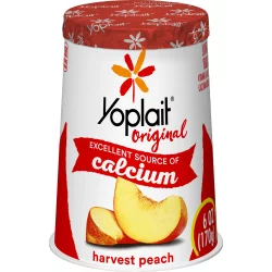 Yoplait Original Harvest Peach Yogurt