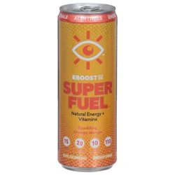 EBOOST Super Fuel Sparkling Orange Mango Energy Drink 11.5 fl oz