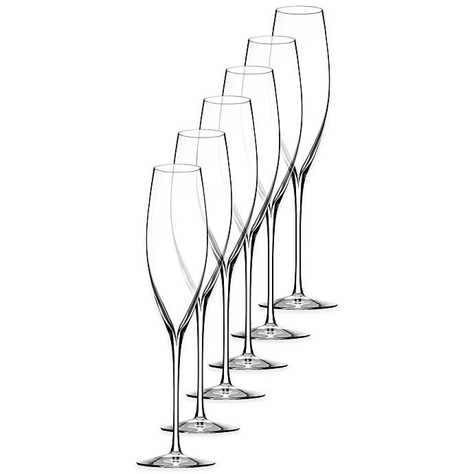 slide 2 of 4, Waterford Elegance Classic Champagne Flutes, 6 ct