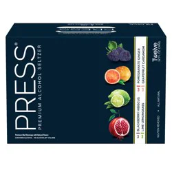 PRESS Premium Alcohol Seltzer Variety Pack