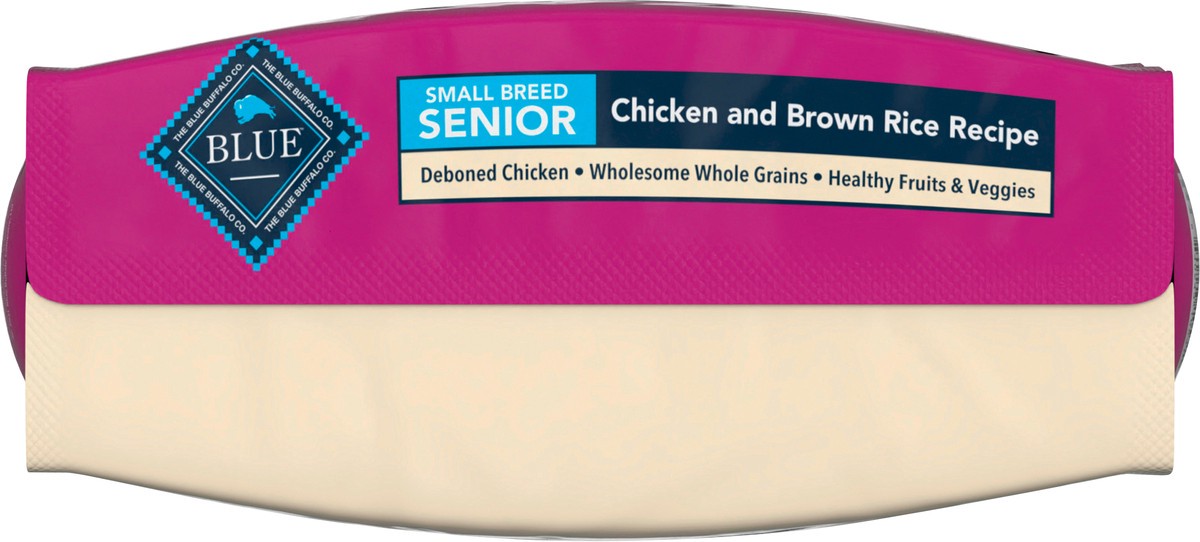 slide 4 of 8, Blue Buffalo Life Protection Formula Natural Senior Small Breed Dry Dog Food, Chicken and Brown Rice 15-lb, 15 lb