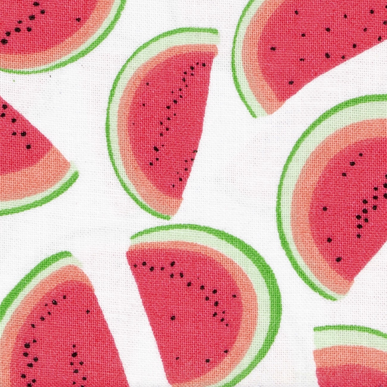 slide 2 of 3, Watermelon Cotton Fabric By Loops & Threads, 18 in x 21 in