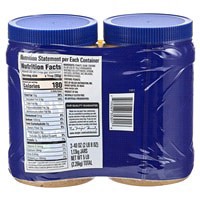 slide 3 of 5, Meijer Crunchy Peanut Butter jars, 2 x 40 oz