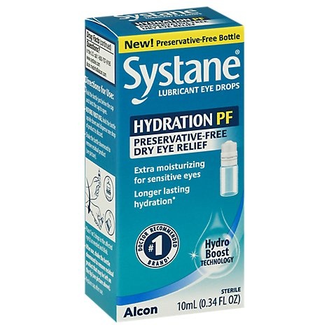 slide 1 of 1, Systane Hydration Lubricant Eye Drops -.33 Fz, 1 ct