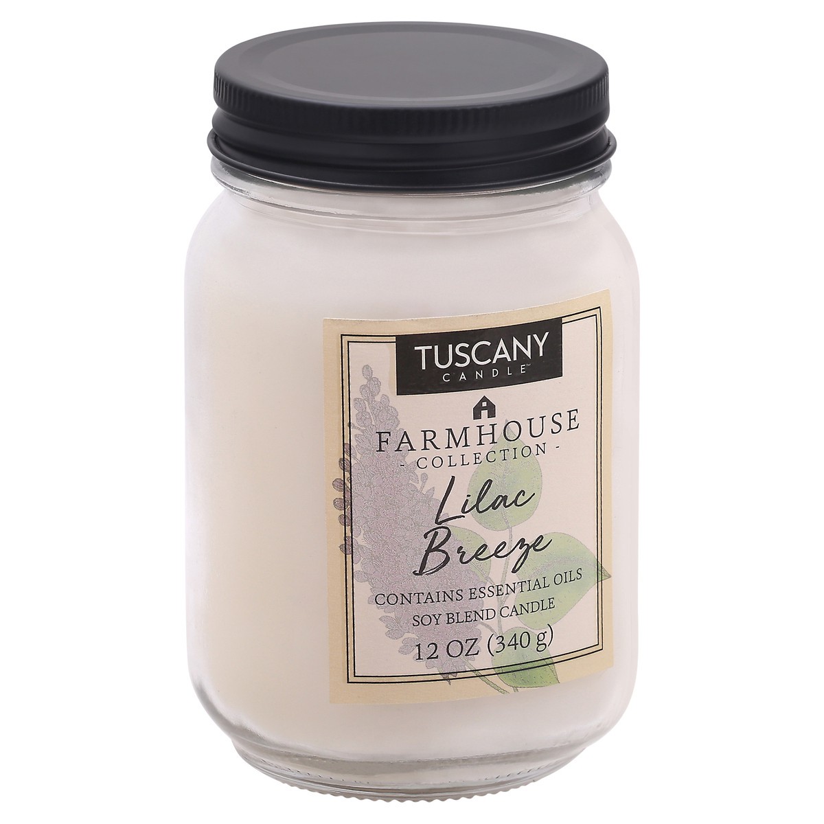 slide 10 of 11, Tuscany Jar Candle Farmhouse Lilac, 1 ct