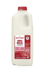 Giant Eagle Whole Milk, Quart