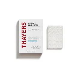 Thayers Natural Remedies Invisible S.O.S Hydrocolloid Ultra-Thin Acne Pimple Patch - 22ct