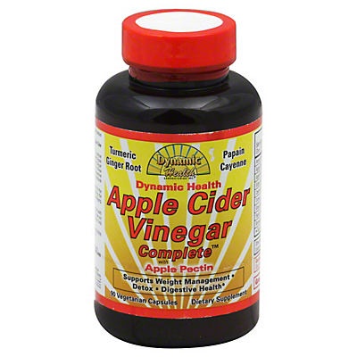 slide 1 of 1, Dynamic Health Apple Cider Vinegar Complete, 90 ct