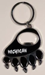 Key MI Bear Claw Bottle Opener