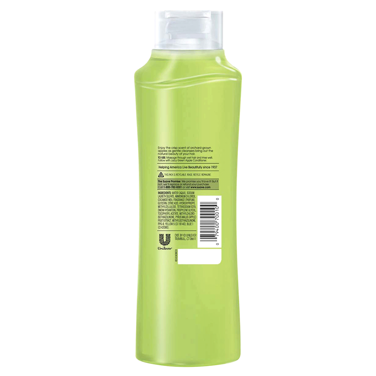 slide 3 of 3, Suave Essentials Juicy Green Apple Shampoo, 12 fl oz