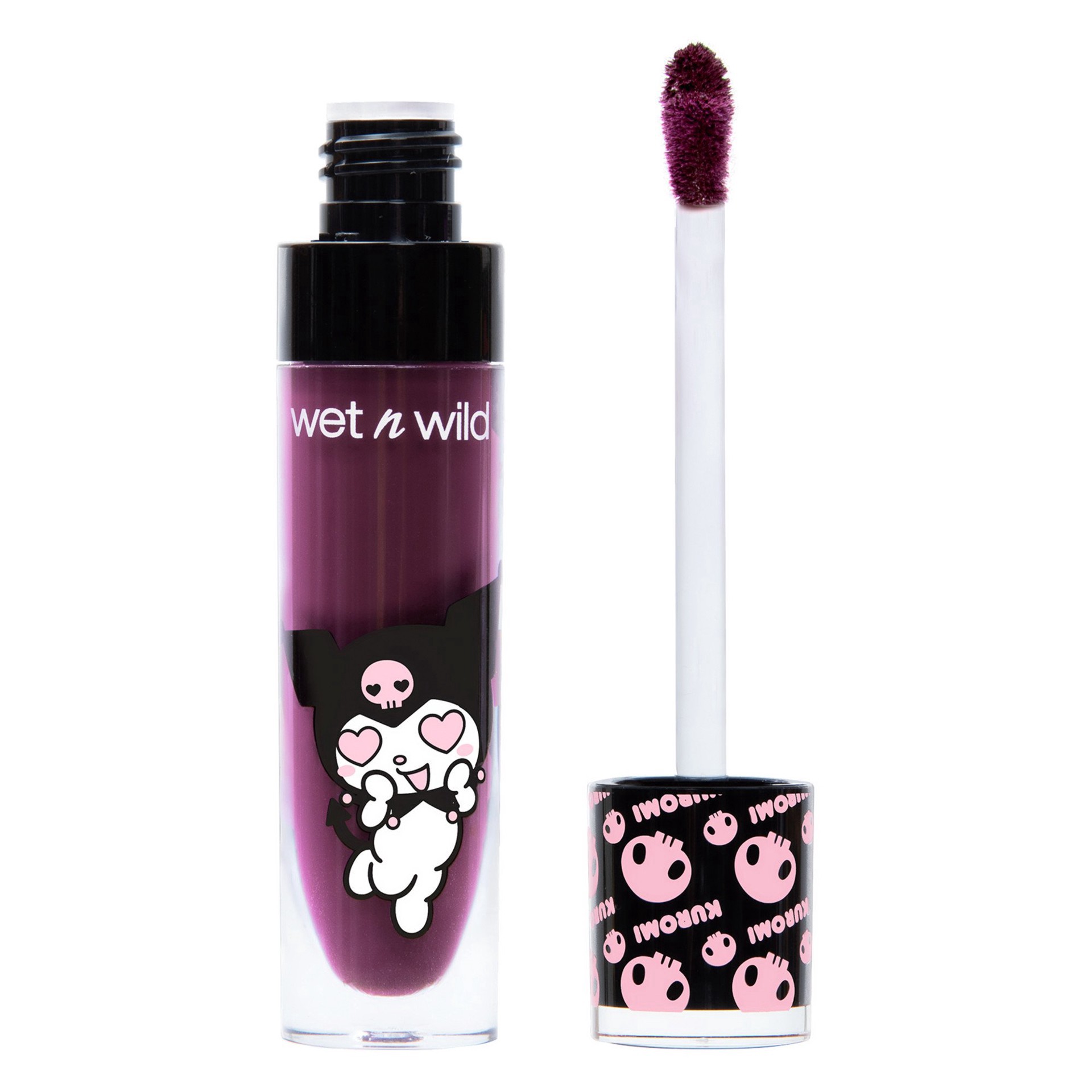 slide 1 of 1, wet n wild Sanrio Kuromi Liquid Matte Lipstick, 1 ct