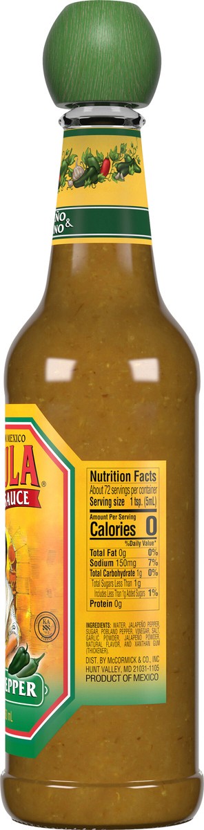 slide 4 of 9, Cholula Green Pepper Hot Sauce, 12 fl oz, 12 oz