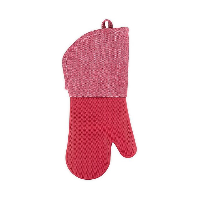 slide 1 of 1, Artisanal Kitchen Supply Silicone Oven Mitt - Red, 1 ct