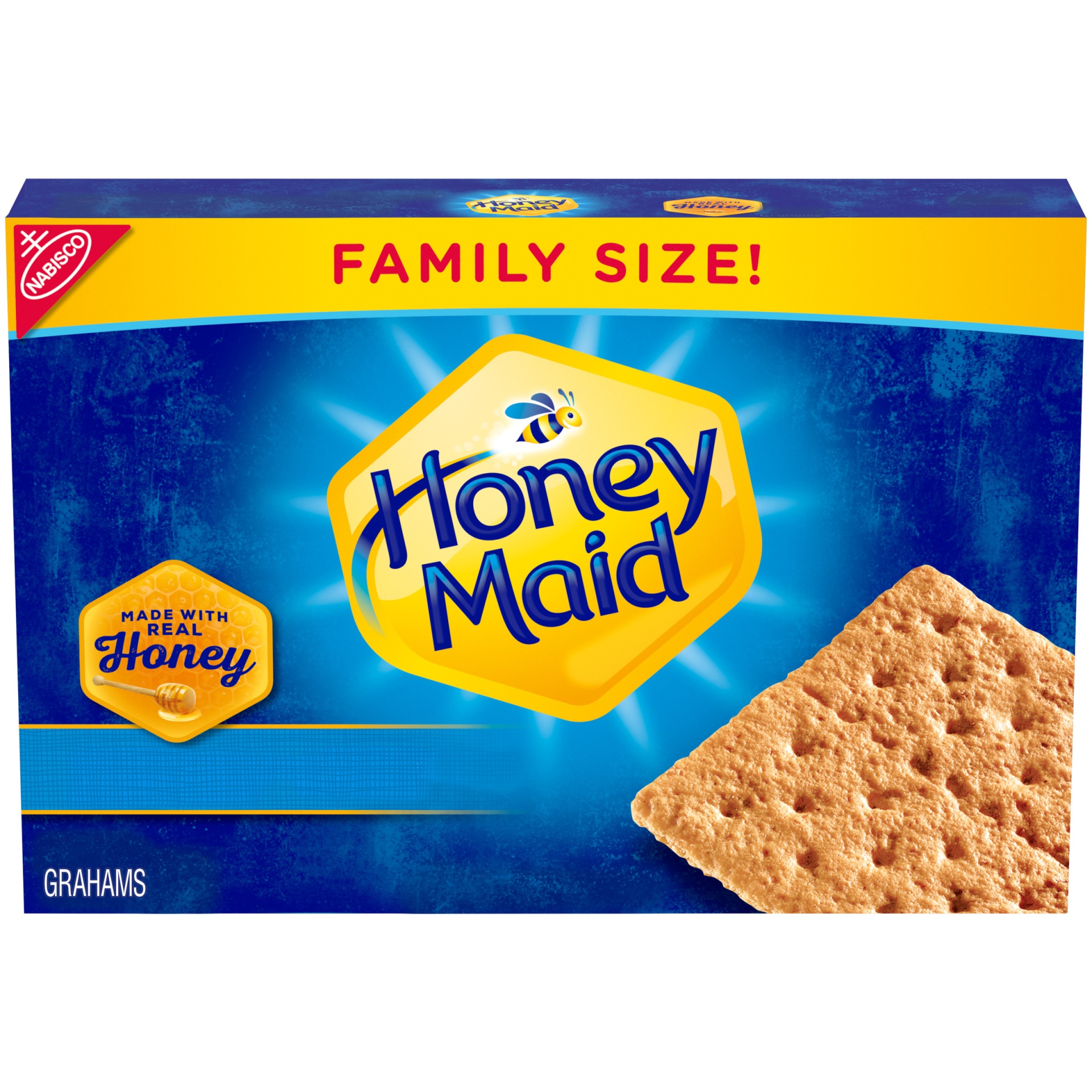slide 1 of 3, Honey Maid Honey Graham Crackers Family Size - 25.6oz, 25.6 oz