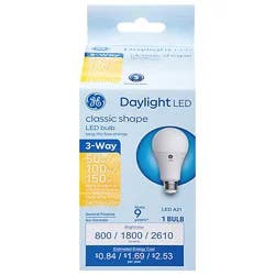 GE Classic Shape 3-Way LED A21 Light Bulb - Each