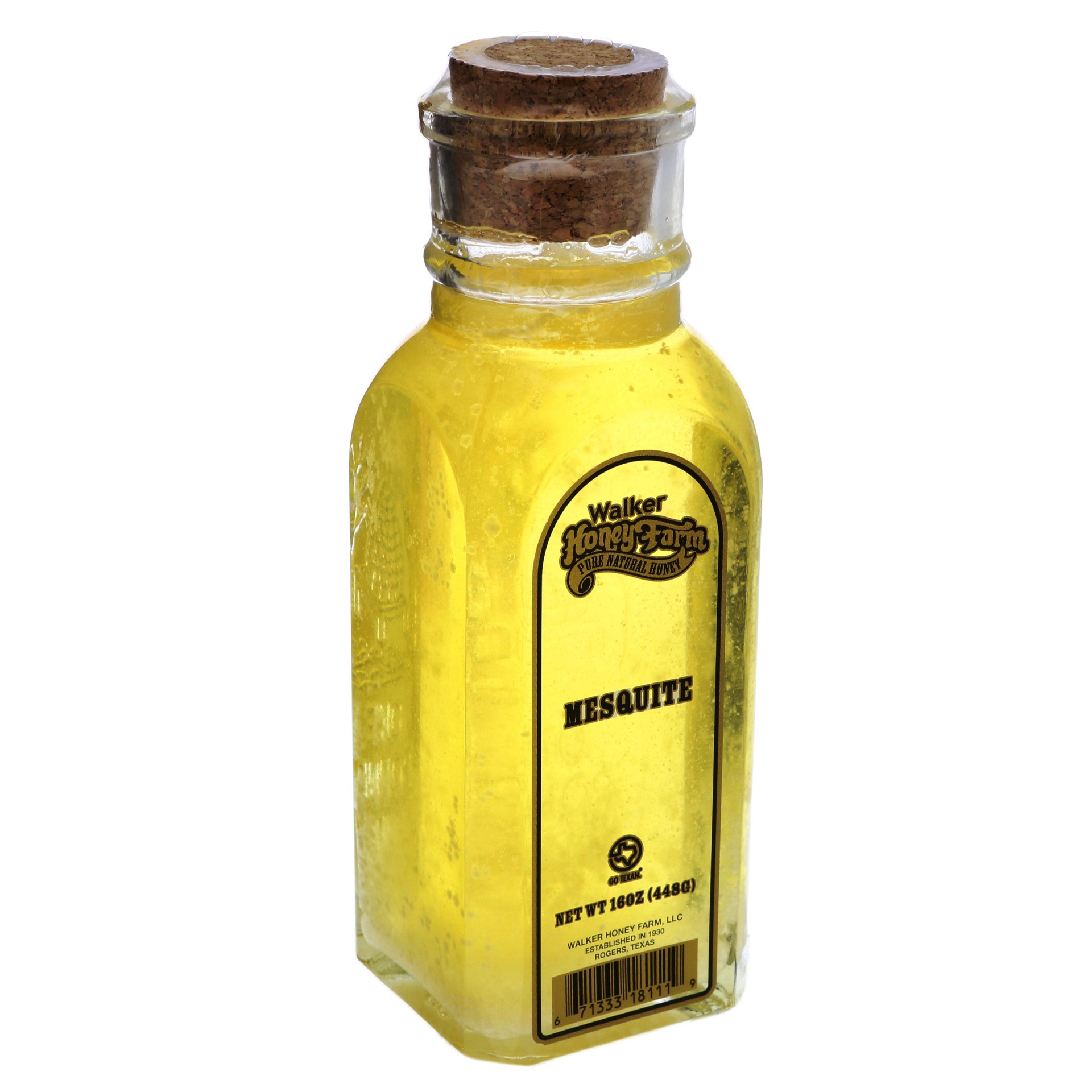 slide 1 of 1, Walker Honey Farm Mesquite Honey, 16 oz