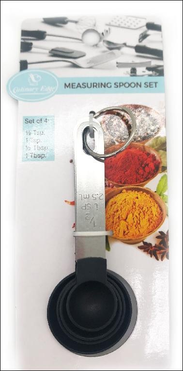 slide 1 of 1, Culinary Edge Culinaryedgemeasuring Spoon Set, 1 ct