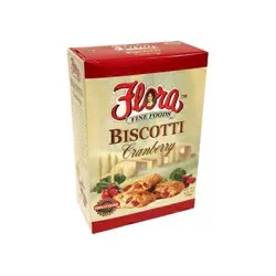 Flora Fine Foods Cranberry Biscotti - 6.35 oz