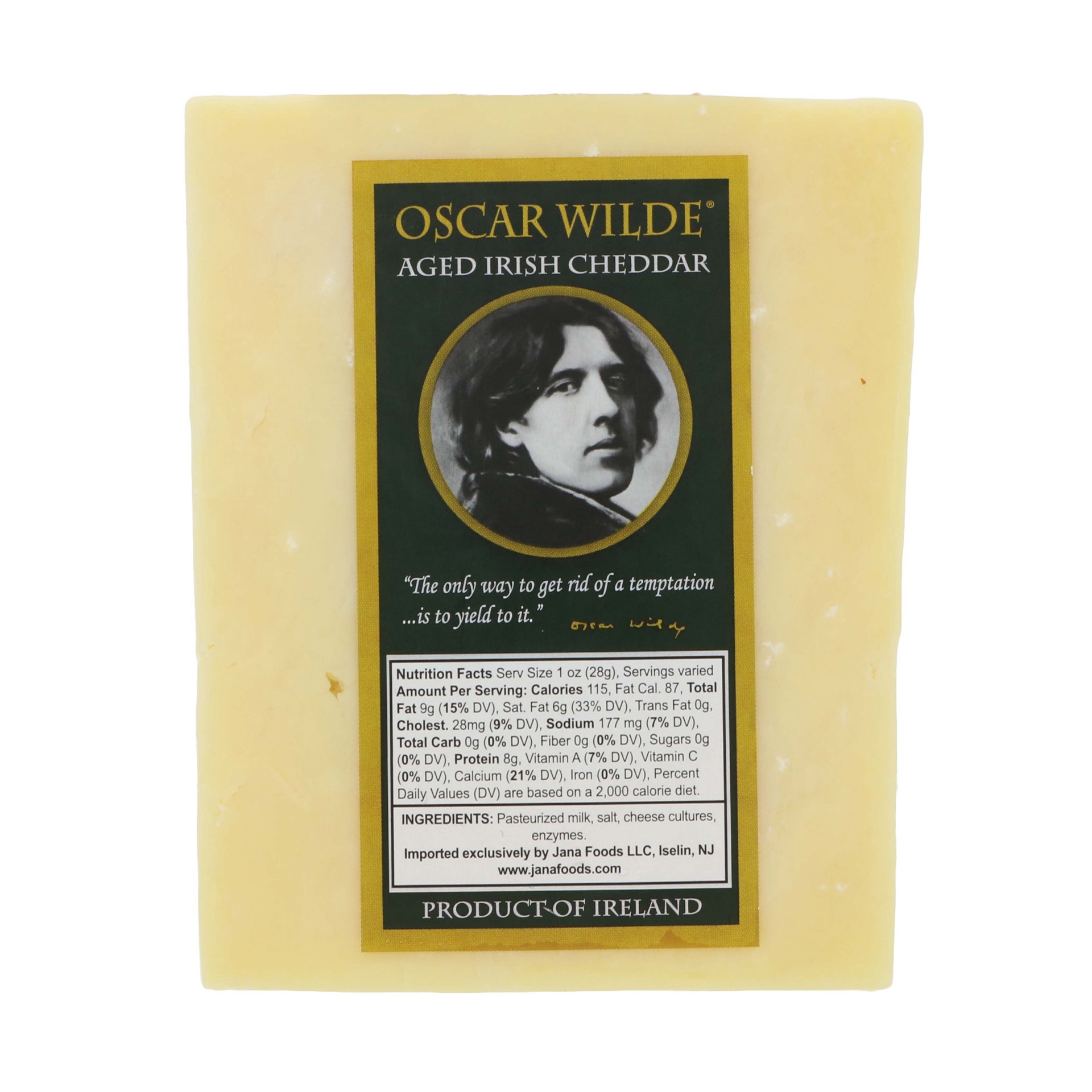 slide 1 of 1, Jana Oscar Wilde Irish Cheddar Cheese, per lb