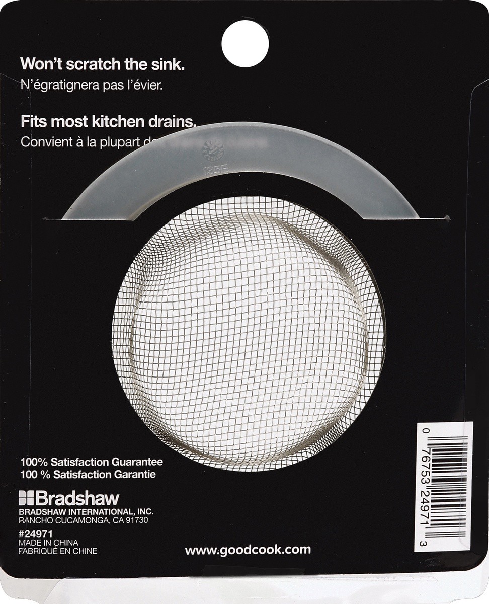 slide 2 of 3, Good Cook Mesh Sink Strainer, 1 ct