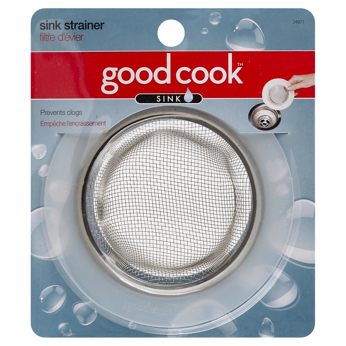 slide 1 of 3, Good Cook Mesh Sink Strainer, 1 ct