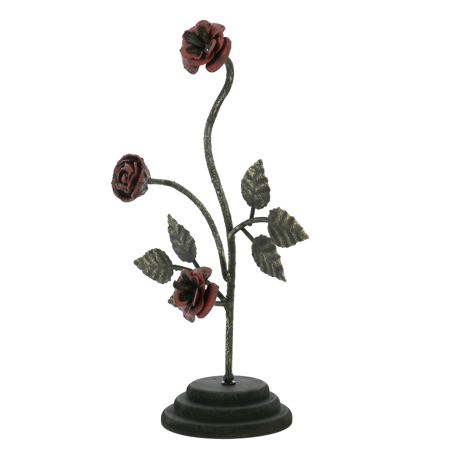 slide 4 of 4, Metal Rose Bush Tabletop Decor By Ashland, 7.2 in x 3.75 in x 13.37 in