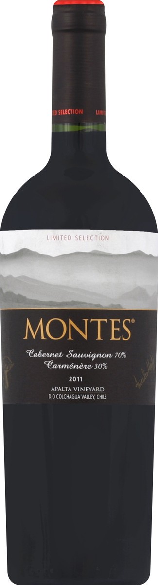 slide 2 of 2, Montes Cabernet Sauvignon 750 ml, 750 ml