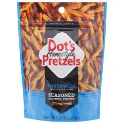 Dot's Homestyle Pretzels Southwest Seasoned Pretzel Twists 5 oz