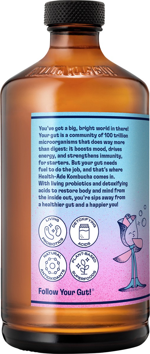 slide 4 of 4, Health-Ade Health Ade Kombucha - Bubbly Rose - 16 oz, 16 oz