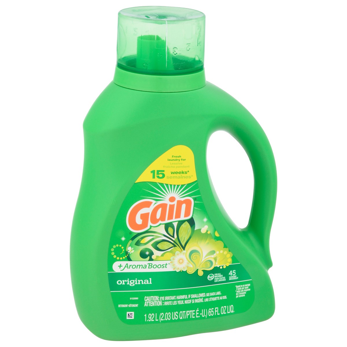 slide 7 of 11, Gain +Aroma Boost Original Detergent 65 fl oz, 65 fl oz