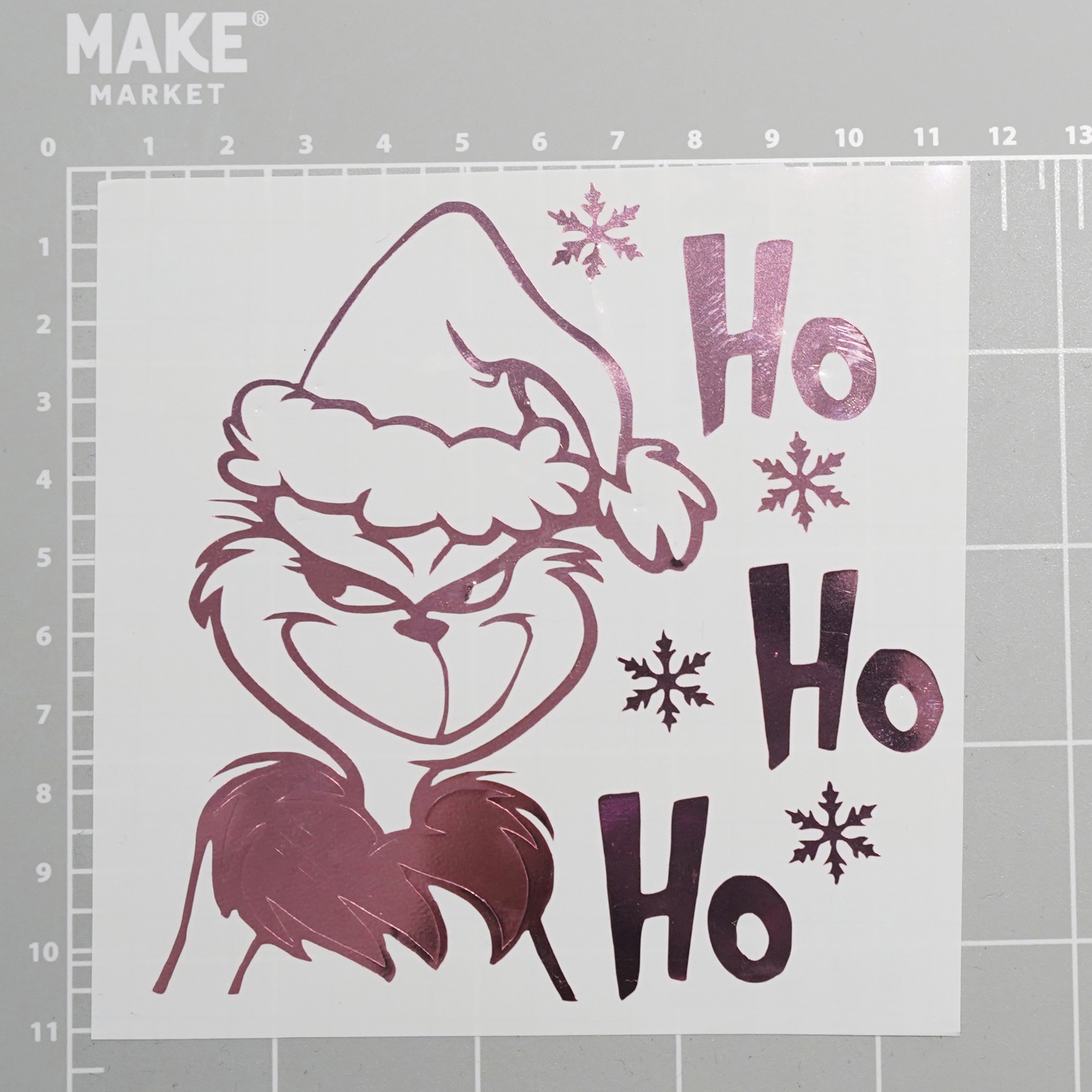 slide 4 of 5, Chrome Foil Permanent Vinyl By Make Market, 12 in x 48 in