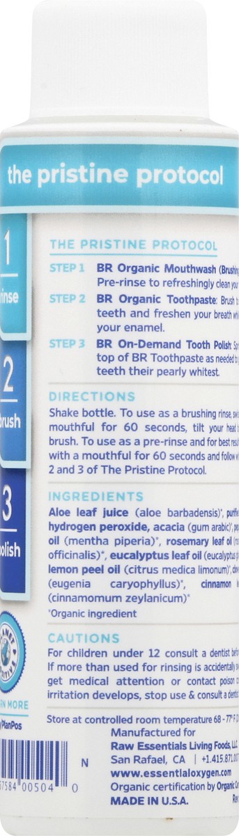 slide 4 of 11, Essential Oxygen Organic Brushing Rinse Peppermint Mouthwash 3 oz, 3 oz