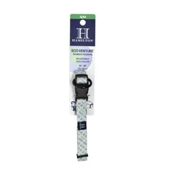 Hamilton Eco Venture Bamboo Adjustable Dog Collar - Green